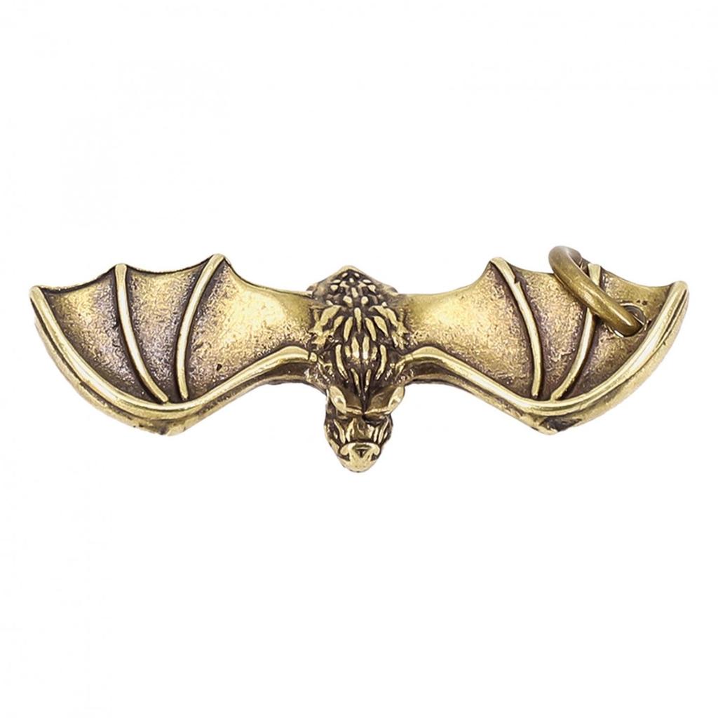 Brass Bat Chinese Feng Shui Animal Ornament Statue Home Decoration Ornament