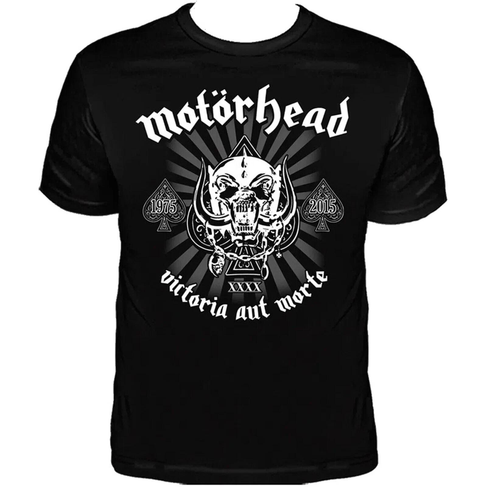 MOTORHEAD cd lgo 40th ANNIVERSARY Official SHIRT LAST 2XL New victoria aut morte XL