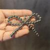 Pearl Bow Heart Shoe Chain Ballet Style Shoelace Flower Shoes Laces Accessories Lace Silver Bow Lace Shoelaces Decorative Buckle