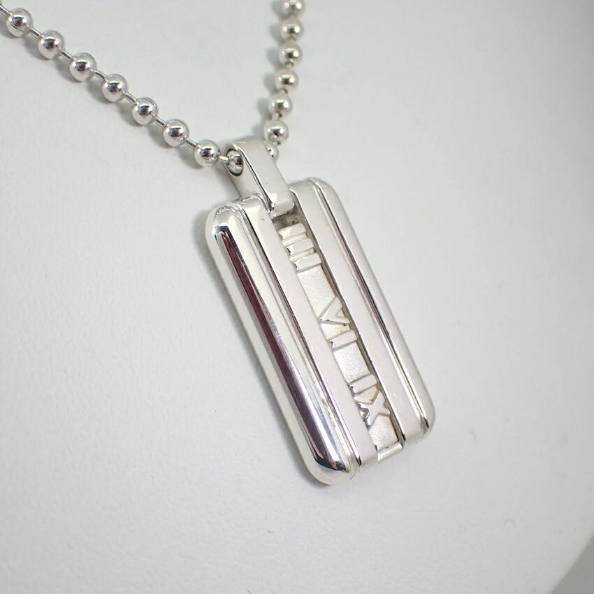 [Used] TIFFANY 925 Atlas Pendant/Necklace/g505-35