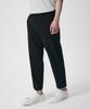 MUSINSA STANDARD Seersucker Loose Tapered Elastic Waist Pants [Black]