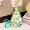 Kids Stylish Unicorn Cartoon Small Crossbody Bag For Daily School Outings And