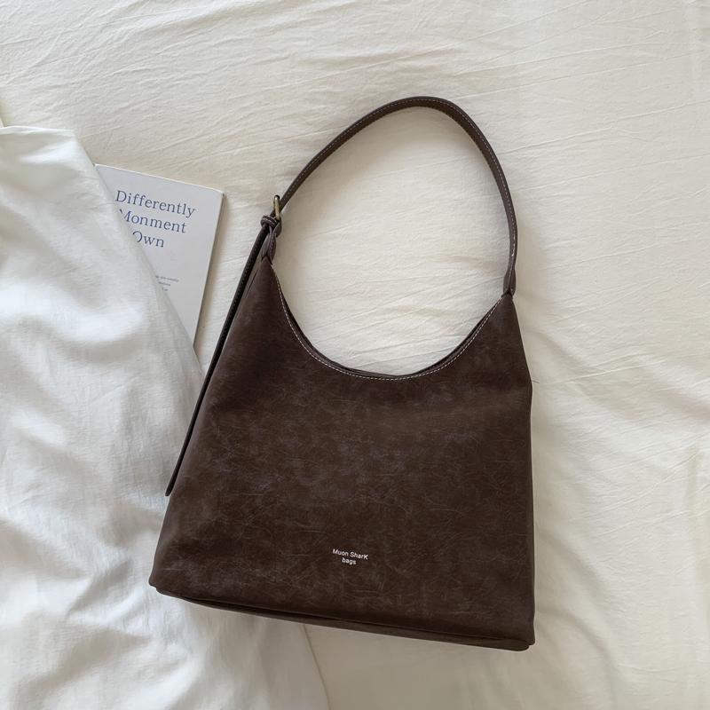 Large Capacity Tote Bag Women's Commuter Shoulder Bag Underarm Bag