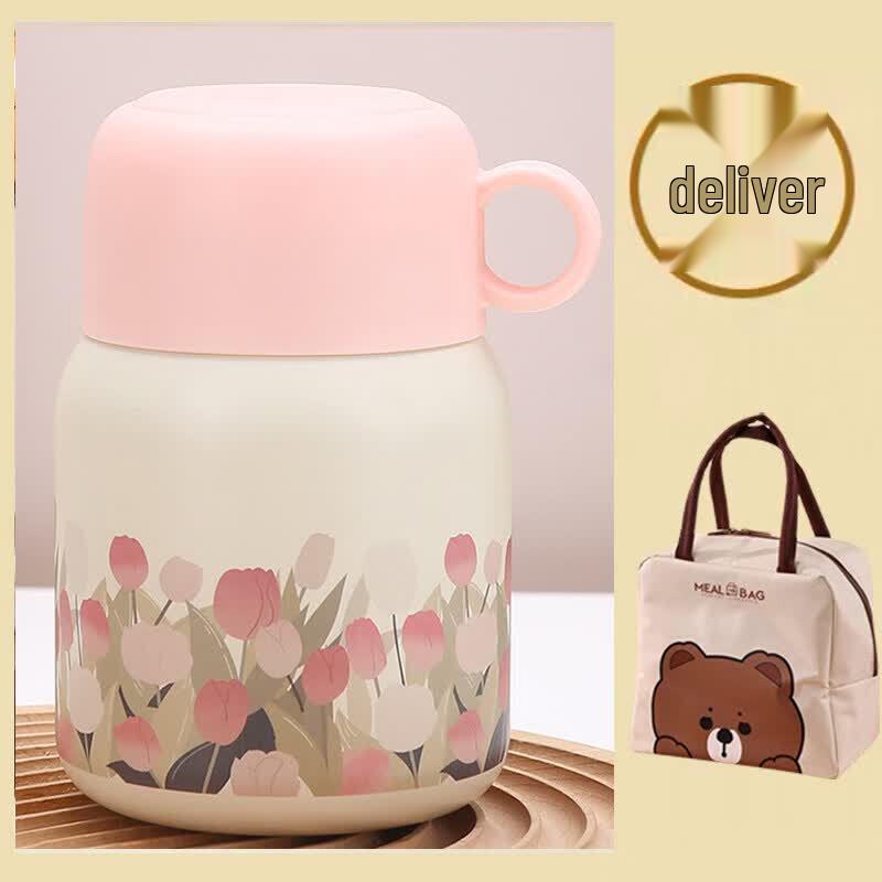 316 Stainless Steel Portable Insulated Food Jar