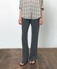 Siyajyu Sipt7183 Comfort Bootcut Elastic Waist Pants_Charcoal