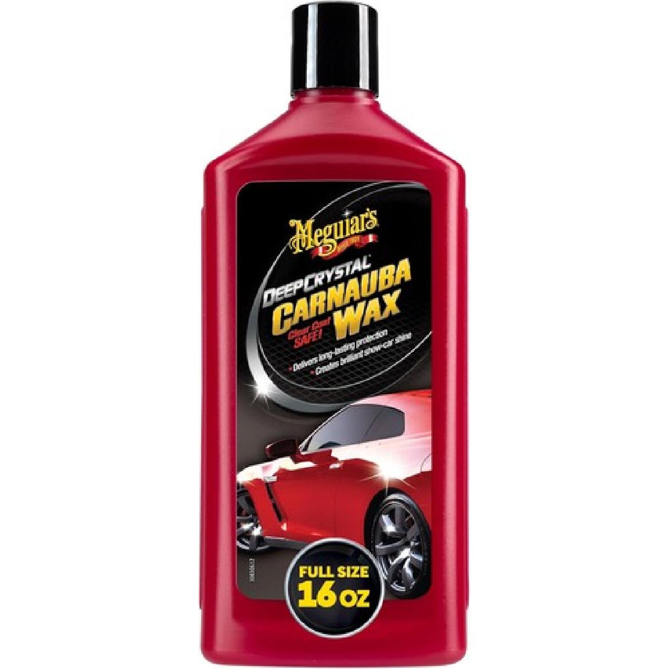 Deep Crystal Carnauba Wax, High-Grade Carnauba Liquid Car Wax for Long-Last
