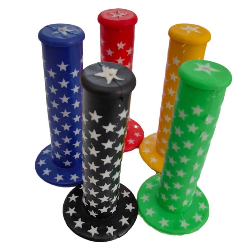 

1Pair Rubber Handle Grip 5 Colors Bicycle Parts New MTB чорний