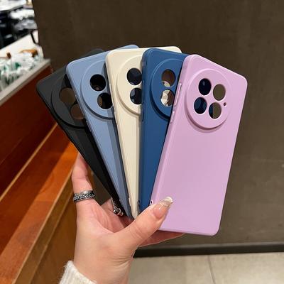 For OnePlus 13 13R 12R 11R ACE 5 3 2 Case Solid Color TPU Soft Silicone Shockproof Lens Protection Matte Phone Cover