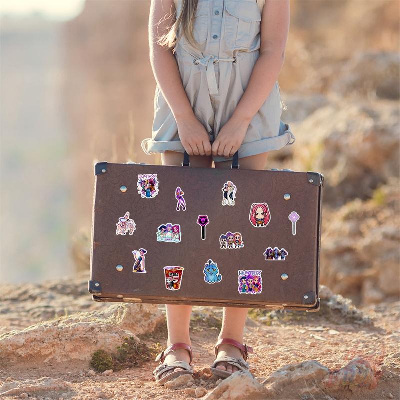 50Pcs/Set KPop Demon Hunters Series 06 Stickers DIY Fashion Waterproof Doodle Decals Stickers