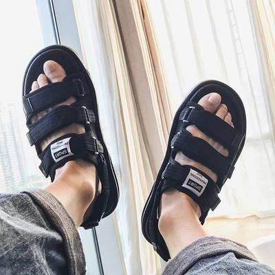 Sandals Men's New Non-slip Outer Wear Platform Casual Teenager Driving Sports Beach Ins Trendy Shoes