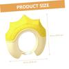 2 Pack Kids Waterproof Shower Cap, Adjustable Ear Protection, Colorful Headband Design, Lightweight & Practical Bathing Cap for Toddlers