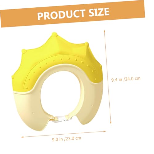 2 Pack Kids Waterproof Shower Cap, Adjustable Ear Protection, Colorful Headband Design, Lightweight & Practical Bathing Cap for Toddlers