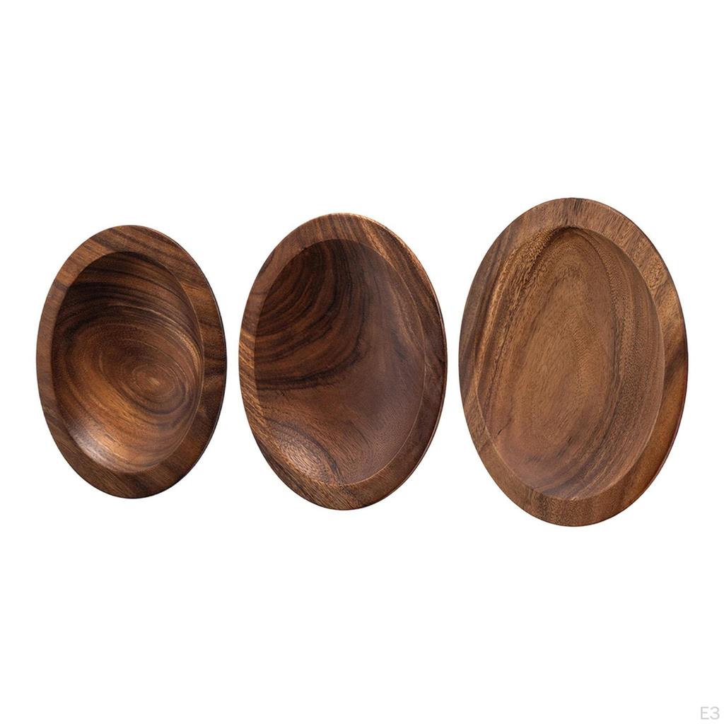 Style Decorative Wooden Salad Bowl for , Versatile Home Accessory