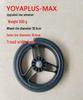 Max Original Stroller Wheels for Yoya Plus Pro & Dear