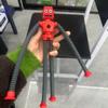 2pcs/lot Suction Cup Telescopic Tube Robot Shape Stretch Tube Giraffe Educational Decompression Toy Anti-stress Squeeze Toy