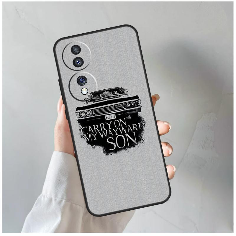 Supernatural CARRY ON MY WAYWARD For Honor Magic 7 Lite 6 5 8 Pro Case For Honor X9d X9b X9c X9a X8c X8b 200 400 50 70 Win RT