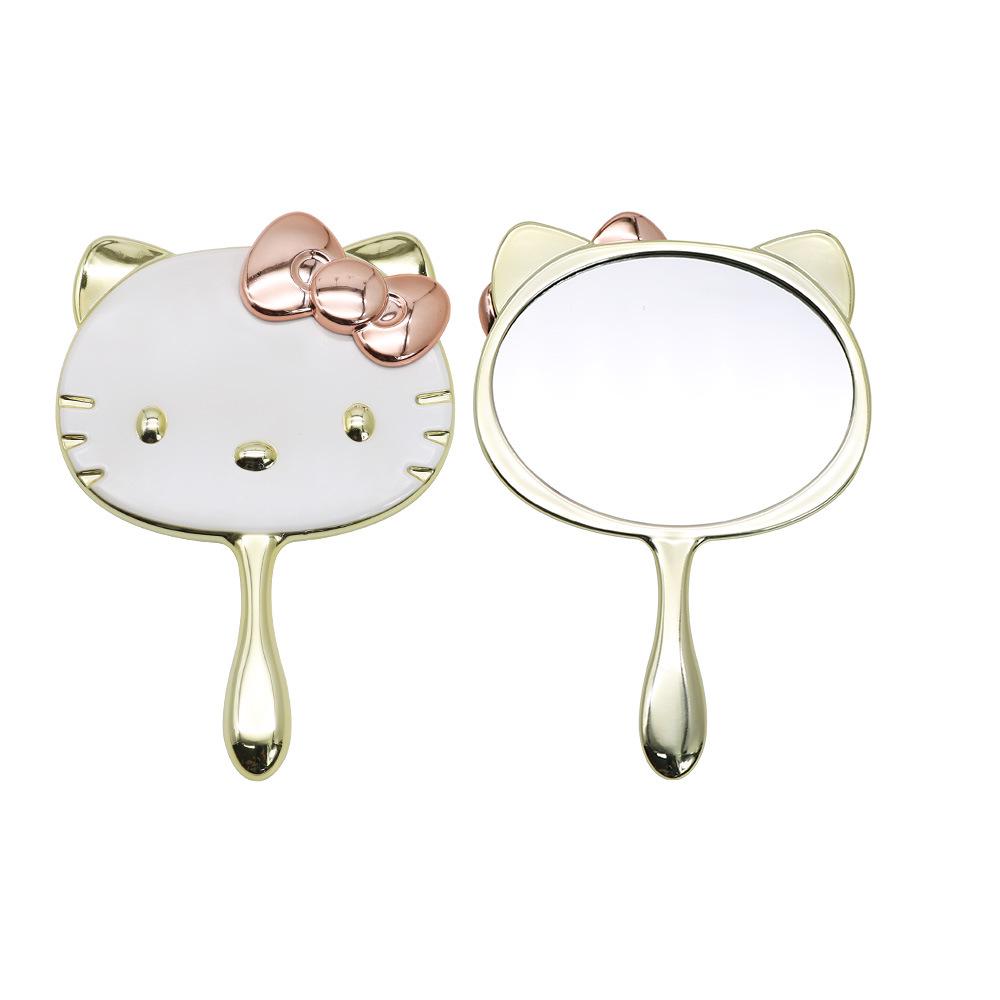 Kitty Cat Mini Handheld Makeup Vanity Mirror