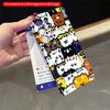 2DFlat Samsung phone case Cute Cartoon Cat Pattern Phone Case Applicable to Galaxy S23 S24 S25ULTRA S26 A12 A14 A15 A16 A54 A55