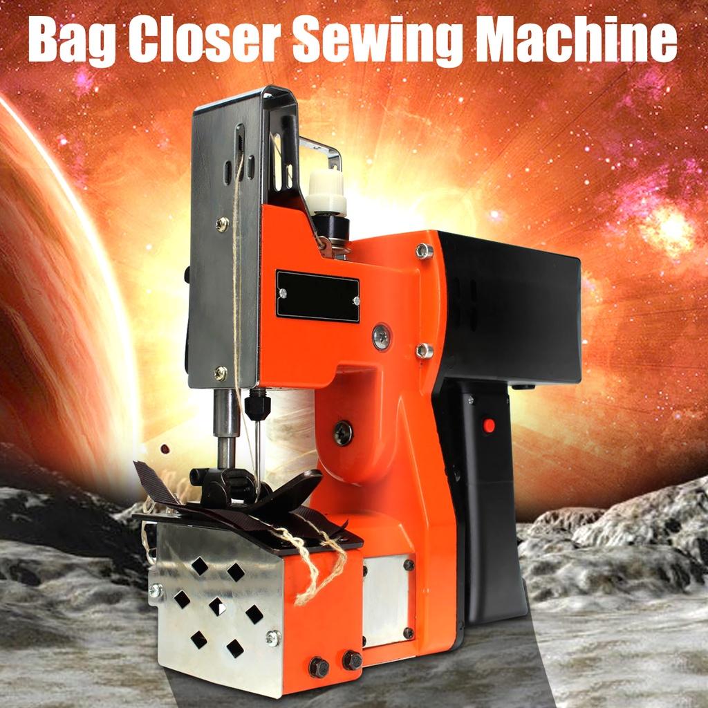 100W Portable Electric Sewing Machine Sealing Machines 220V Industrial Cloth Stitching Seal Machine With Adapter
