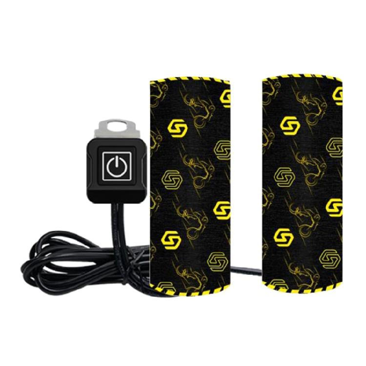 

Motorcycle Handlebar Heater Warmer Kit 12V for Snowmobile ATV Heated Grips 1