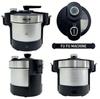 Fully Automatic Fufu Swallow Maker & Multi-functional Meat Grinder with UK Plug