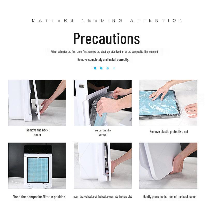 Home Air Purifiers: Bilingual, Odor Removal, UV & Negative Ion Tech, EU Standard