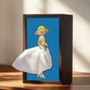 Elegant Design Ballet Tissue Box Luxury Art Tissue Dispenser Skirt Tissue Box  Bedside Table