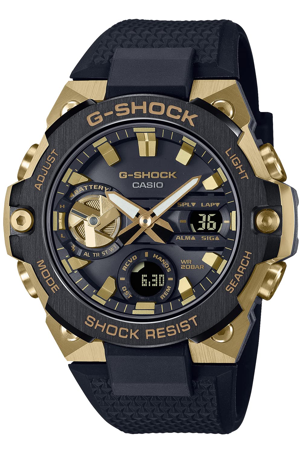 

Bluetooth Сонячний Годинник Чорний G-SHOCK [Casio] G-STEEL GST-B400GB-1A9JF Чоловічий