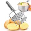 Double-layer Stainless Steel Potato Masher Press Mashed Potatoes Wavy Pressure Ricer Fruit Vegetable Crusher Kitchen Accessories
