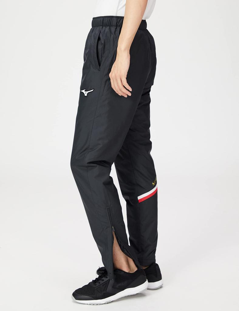 Mizuno Morelia Padded Warmer Soccer Size 2XL Water-Repellent Pants, Wear, Black, (P2MF2501)