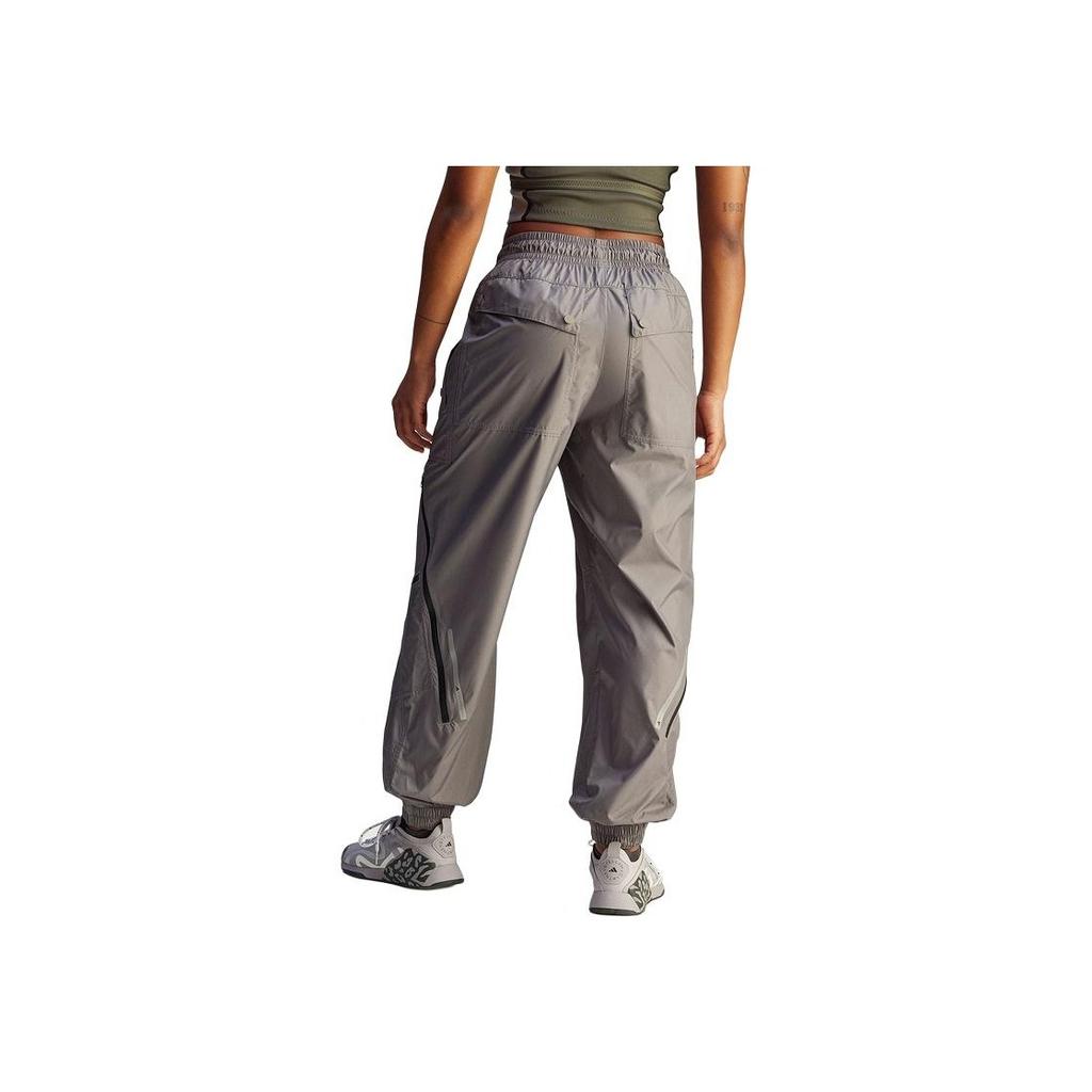 adidas SS25 Stella Mc Fashion Pohodlné Všestranné Pletené Športové Nohavice Dámske Nohavice Sivé JJ0093