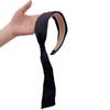 Solid Color Ribbon Hair Band Bow Hair Hoop Elegant Bow Headband  Girls
