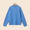Kids' Winter Polo Neck 100% Wool Sweater