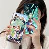 Game GI Sucrose Matte TPU Mobile Phone Case for Samsung Galaxy M55 54 42 35 34 33 32 23 22 15 14 13 12 F55 5G Colorful Cover