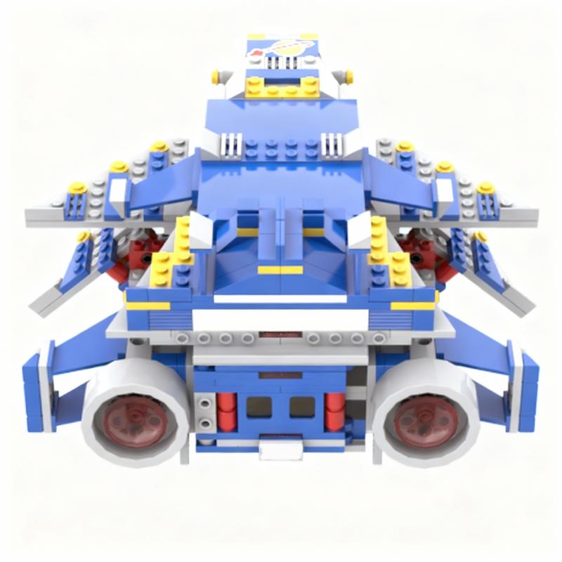 470PCS MOC Space Exploration Snubnose Explorer Model Creative Building Blocks Assembly Building Blocks Display Birthday Gift Set