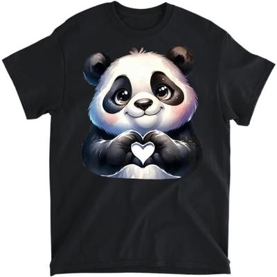 Funny Panda Love Heart Giant Bear Pandas Lover Men Women Kid T-Shirt, Tank Top, Long Sleeve Shirt, Sweatshirt, Hoodie Men Women Kids Made In Canada