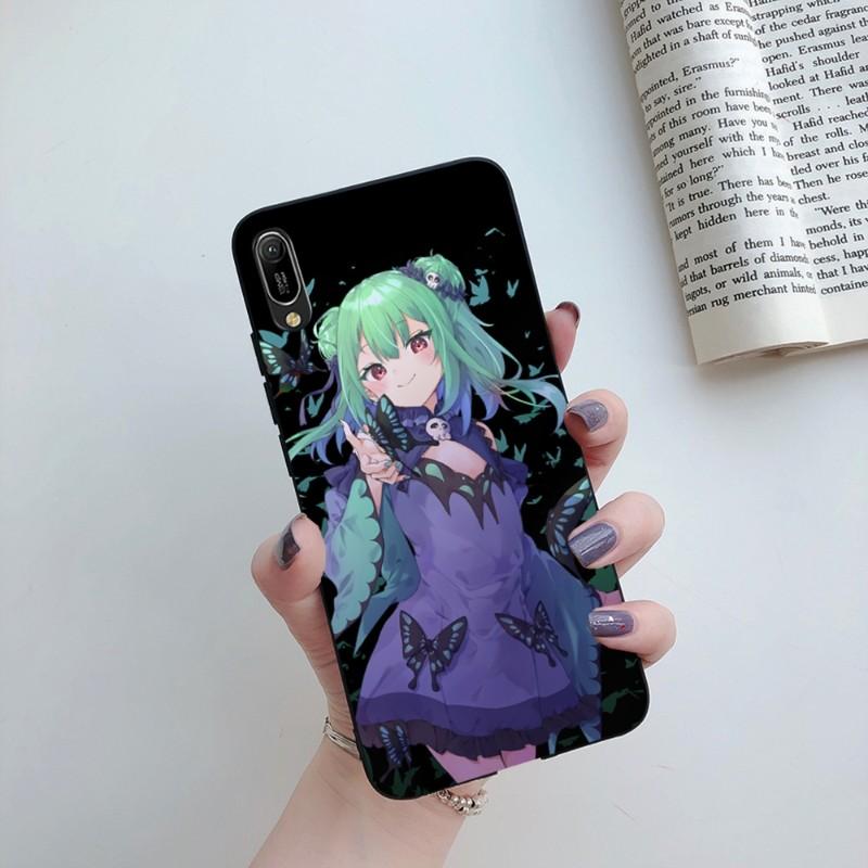 

Чехол для телефона Uruha Rushia для Huawei Mate 40 30 20 10 Pro Lite Nova 9 8 5T Y7p Y7 мягкий черный чехол для телефона Huawei Y6 2019