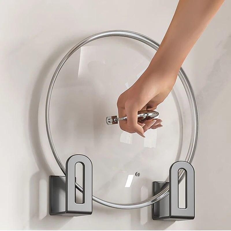 1 par Skärbräda Gryttäcke Rack Diskbänk Svamp Organizer Badrum Multifunktionell Väggmonterad Kökshållare i rostfritt stål