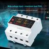 Adjustable Over/Under Voltage & Overcurrent Protector with Dual Break Metering & Self-Resetting Overload Limiter – Single/Three-Phase Compatible