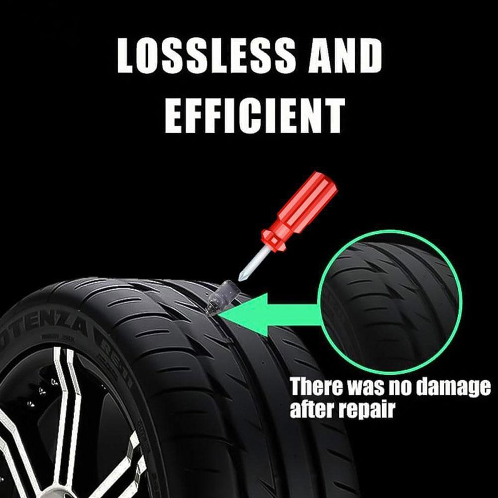 NEW Tire Repair Rubber Nail Auto Motorcycle Vacuum Self-Service Tyre Puncture Repair Screws Fast Tool for Car Truck Tractor M2O0
