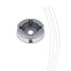 Aluminum Grass Trimmer Head Universal Lawn Mower Replacement Head Lawn Mower Accessory For Garden Yard Grass Cutting