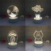 Acrylic 3D Night Light - Custom Table Lamp with Logo, Ideal for Events & Christmas Gifts