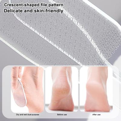 Nanometer Glass Foot File Callus Remover Foot Rasp Dead Skin Removal Exfoliator Foot