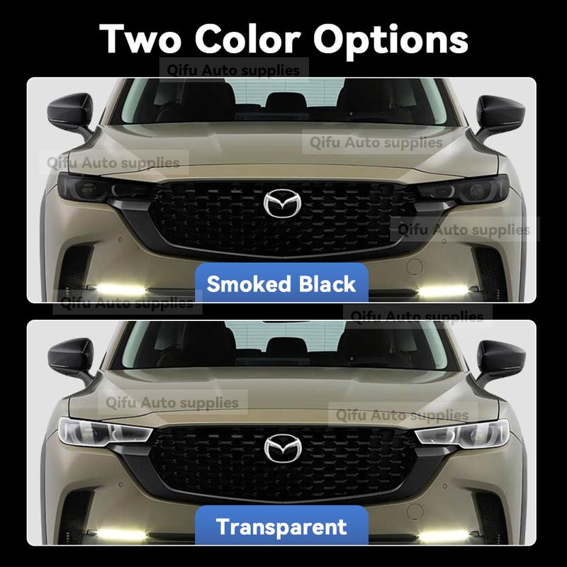 For MAZDA CX-50 CX50 -2026 TPU Headlight Anti-Scratch Smoke Black Transparent Modification Color Changing Protective Film