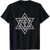 Star of David with Cross A Gift for Men and Women T-Shirt