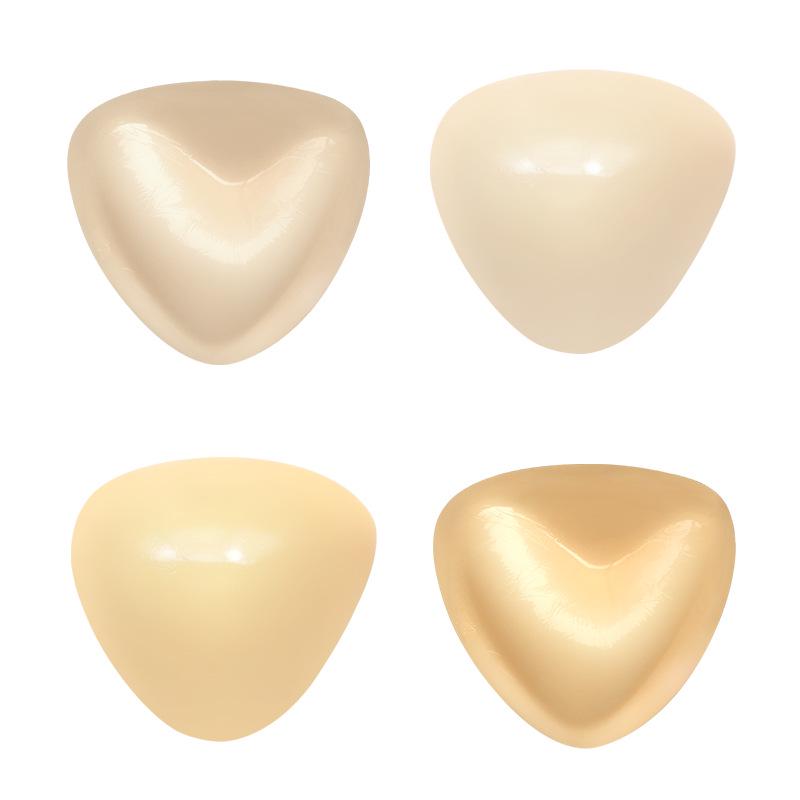 Inverted V Triangle Double-Sided Breast Pads: Adhesive, Thickened, Invisible Nipple Covers for Swimsuits.