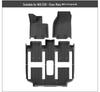 Nio ES8 (2023-2026) TPE Mats: Floor, Trunk Liner, & Seat Back Protector