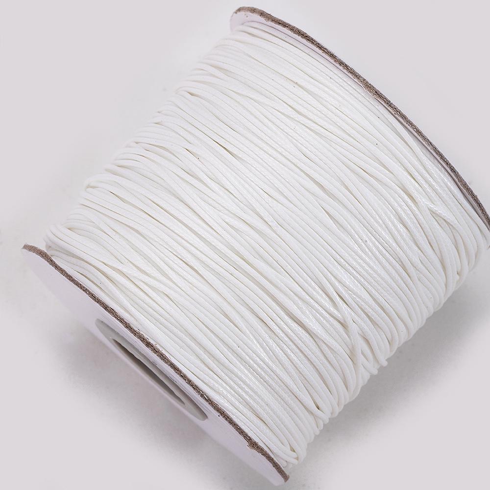 

Корейский вощеный шнур из искусственной кожи, 0,5-2,5 мм, 10 м для самодельных украшений и плетеных ожерелий. 0.8mm 10m/pack