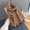 2025 Winter Luxury Women's D-Print Cashmere-Feel Snood: Thick & Warm