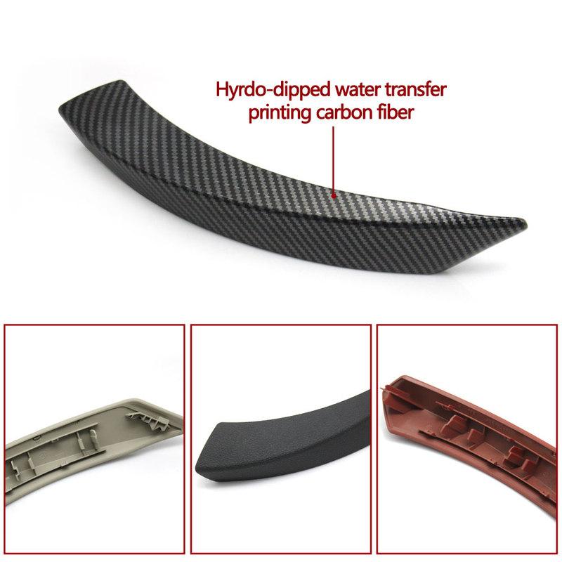 LHD RHD Car Interior Front Passenger Door Pull Handle Cover Trim Replacement For BMW Z4 E89 2009-2016 51419186737